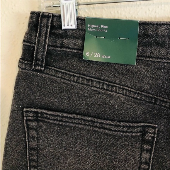 Women's High-Rise Mom Jean Shorts - Wild Fable™ - Picture 9 of 9